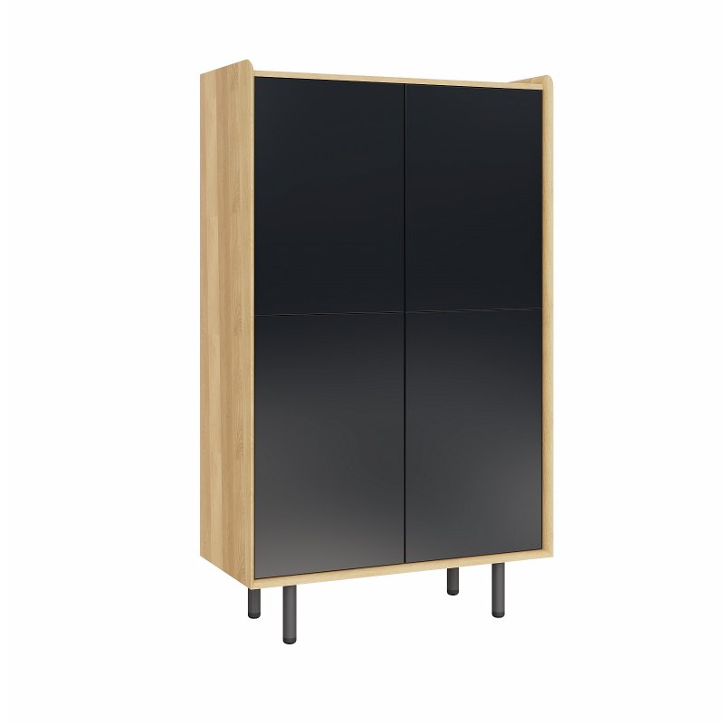 Bell and Stocchero - Balto Tall Cabinet in Anthracite